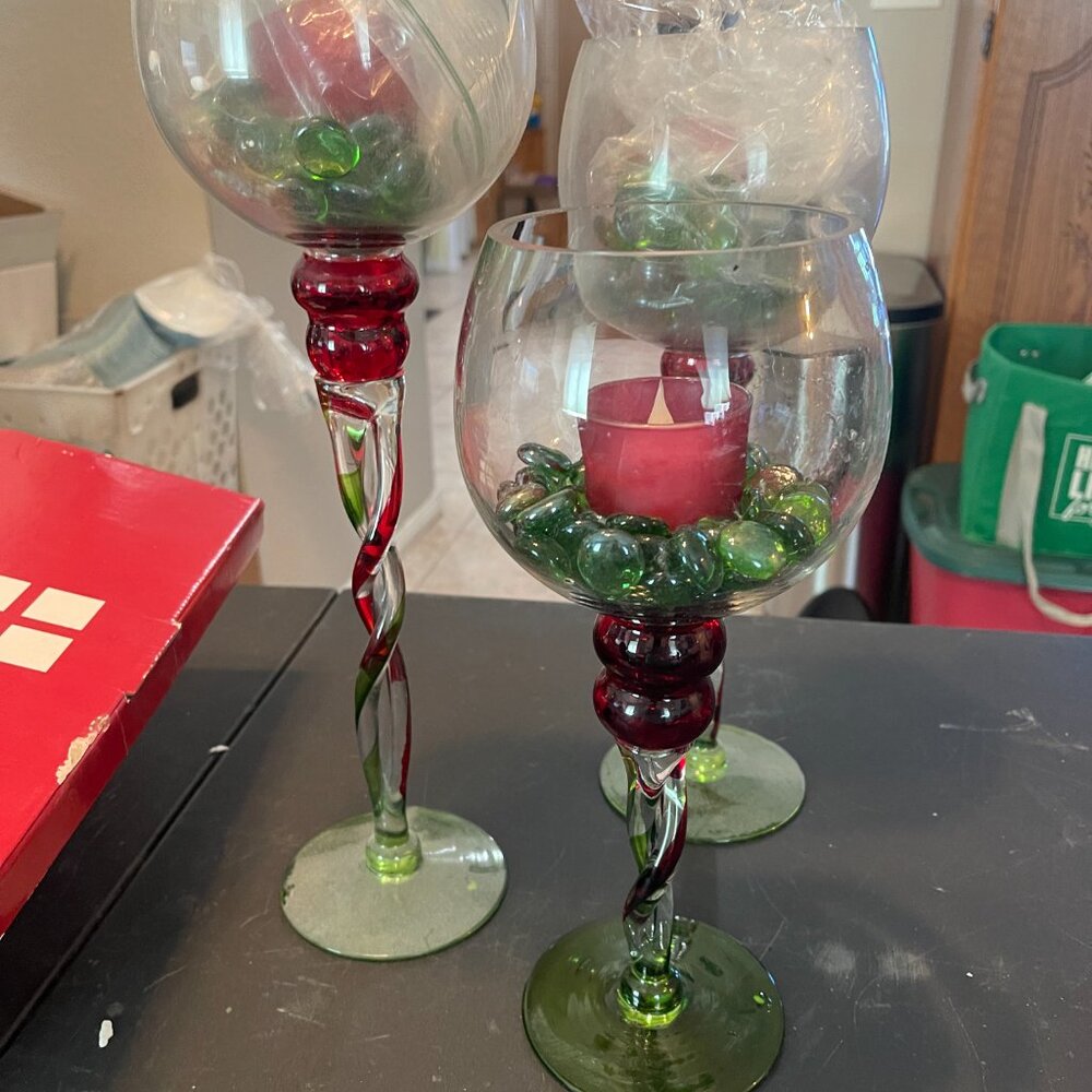Home Essentials Glass Goblet Set - Picture 2 of 3